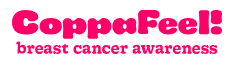 Coppafeel breast cancer awareness logo